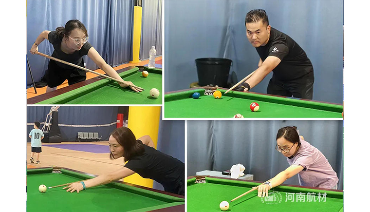 河南航材舉行體育館團(tuán)建運動